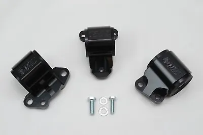 1320 Performance B D Series Motor Mount Kit 2 Bolt Civic Integra EG Dc2 65A BLK • $139.97