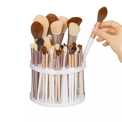 Multifunction Makeup Brushes Storage Cosmetic Brush Holder Air-Dry Stand • $14.60