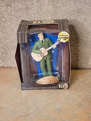 Vintage Elvis Presley Collectible Christmas Tree Ornament  Serving The Country   • $7.99