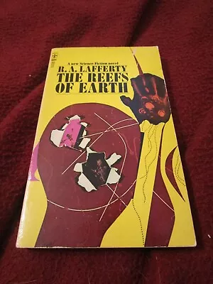 The Reefs Of Earth By R.A. Lafferty (1968 Pb) Science Fiction Novel First Print • $17.60