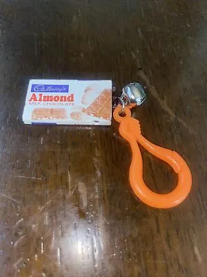 $18.99 • Buy Vintage 1980s Plastic Bell Charm Almond Candy Bar For 80s Charm Necklace
