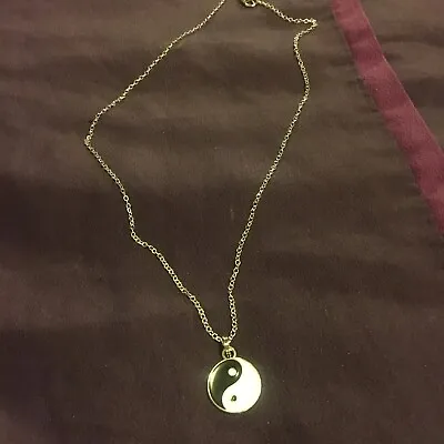 Ying Yang Charm Necklace • £3