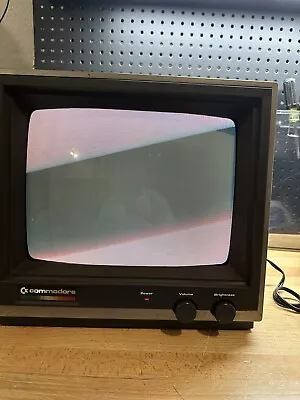 Commodore CM-141 Color Monitor  Tested Powers On Displays Produces Sound • $99.99