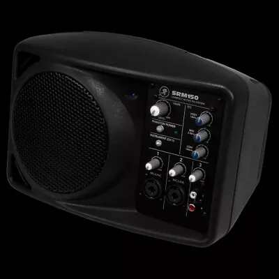 Mackie SRM150 5  Compact Active PA Monitor Speaker Sys W/Built-In Mixer • $299.99