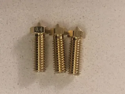 Volcano Brass Nozzle 1.75mm E3D V6 3D Printer Parts Brass  0.2 To 1.2mm Au Stock • $10.99