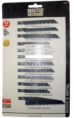 MM 10PC Jig Blade SetNo 160381  Disston Company 3PK • $46.70