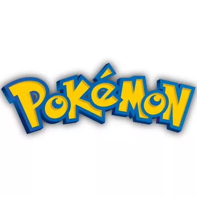 Pokemon Logo Lettering Shaped Vinyl Decal Sticker • $2.99