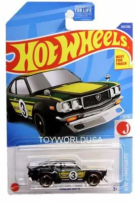 2022 Hot Wheels #143 HW J-Imports Mazda RX-3 Green • $2.50