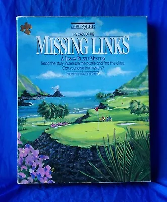 BePuzzled THE CASE OF THE MISSING LINKS 500pc Jigsaw Puzzle Mystery  • $19.98