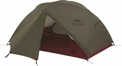 MSR Elixir 2 Tent V2 Green 2 Person Lightweight Trekking Backpacking Footprin... • £304.95