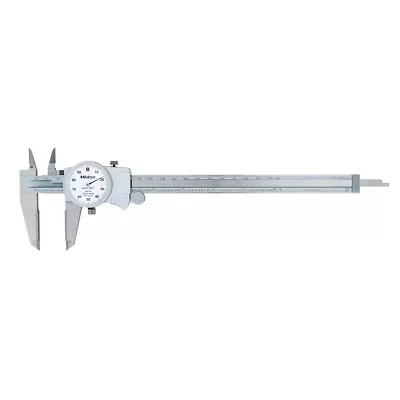 Mitutoyo 505-739 0-8  DIAL CALIPER WITH ID & OD CARBIDE JAWS .001 -NEW • $297.80