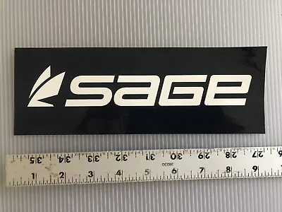 Sage Fly Fishing Decal Sticker Approx 7.5  • $5.50