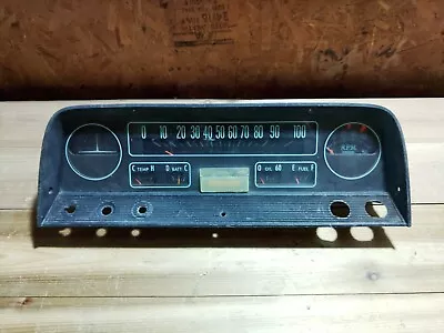 1964-1966 Chevy Truck Speedometer Instrument Cluster With Tach Gauges OE 6 Cyl • $300