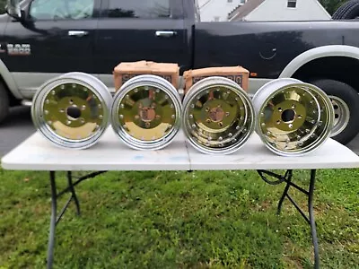 Vintage NOS GOLD Cragar SST WHEELS FORD GM MOPAR 14×6 & 8 Chevy Dodge  • $2500