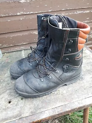 Chainsaw Boots Size 12 • £30