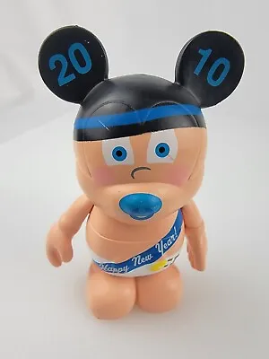 3  Tall DISNEY VINYLMATION Park Holiday New Years Eve Baby  • $3.32