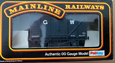 £4.99 • Buy Mainline Railways 37-414 GW Ventilated Box Van RN-123507 In GW Grey - Boxed VGC