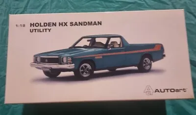 1/18 Biante Holden HX Sandman Ute Aquarius Model Car RARE Utility • $599