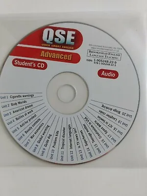 QSE Quick Smart English Advanced Student's Audio CD • £10