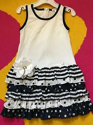 Euc Made In Italy Microbe By Miss Grant Polka Dots Dress Size 6 • $18