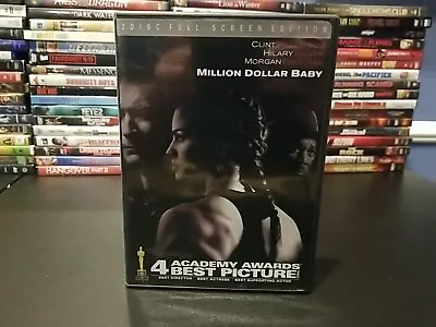 Million Dollar Baby (DVD 2005 2-Disc Set) Clint Eastwood Hilary Swank • $6.59