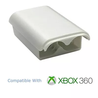 Xbox 360 Controller Battery Cover Case Shell Pack - White - Multi Listing • £2.25