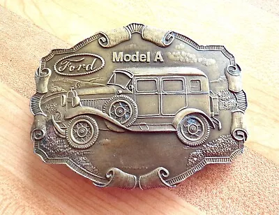 Belt Buckle - Model A Ford By Indiana Metal Craft • $13.07