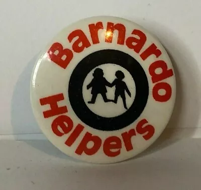 1980's Barnardo Helpers Pin Badge 25 Mm Tin  • £8.82