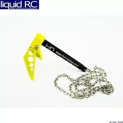 Hot Racing ACC838F04 1/10 Scale Portable Fold Up Winch Anchor Yellow/Black • $19.89