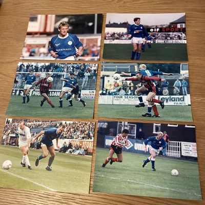 £2.99 • Buy 6 Chester City Fc Match Action Photos Circa 1990 At Moss Rose