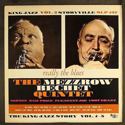 MEZZROW-BECHET QUINTET: Really The Blues STORYVILLE 12  LP 33 RPM Euro • $40