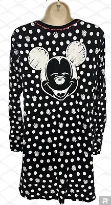 Disney Luxe Collection MICKEY MOUSE Sleep Shirt Womens XL Nightgown • $14.25