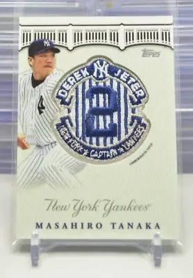 Masahiro Tanaka 2020 Topps Derek Jeter Final Season Patch Card Yankees  4-C • $1.98