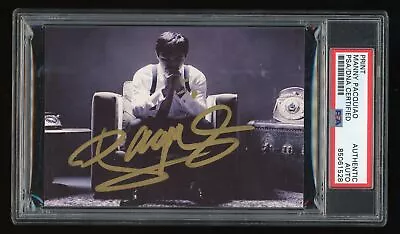 Photograph Signed Autograph MANNY PACQUIAO 3x5 PSA /DNA Certified Authentic AUTO • $200