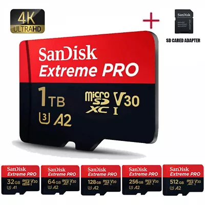 SanDisk Ultra Micro SD Memory Card Class 10 SDHC SDXC 16GB 32GB 64GB 128GB 256GB • £8.99