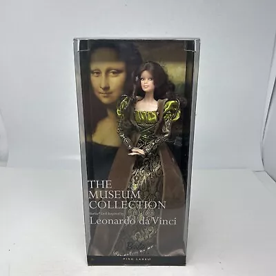 Barbie Collector The Museum Collection Leonardo Da Vinci Barbie Doll Pink Label • $269.95