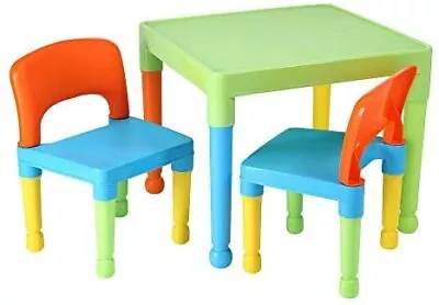 Liberty House Toys Children's Multi-Coloured Table & 2 Chairs Set Multicoloure • £42.16