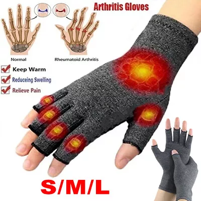 £3.83 • Buy Arthritis Compression Gloves For Rheumatoid Osteoarthritis Raynaud's Pain Relief