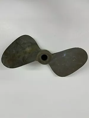 Johnson 10-1/4 2 Blade RH Brass Propeller 3/4  Shaft • $79.95