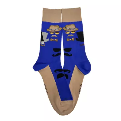 Mustache And Sunglasses Men Socks From The Sock Panda (Adult Large) • $10