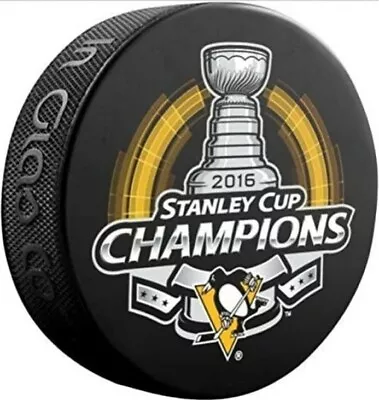 $10.49 • Buy Pittsburgh Penguins 2016 NHL Stanley Cup Champions Souvenir Hockey Puck