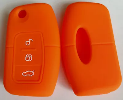 Orang Silicone Key Cover Suits Ford Fiesta Focus Mondeo Xr6 Territory Falcon  • $8.99