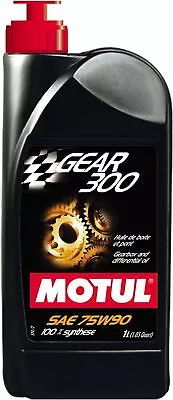 Motul 3178CZ Gear 300 75W90 100 Percent Synthetic Ester Based Racing Gearbox • $27.87