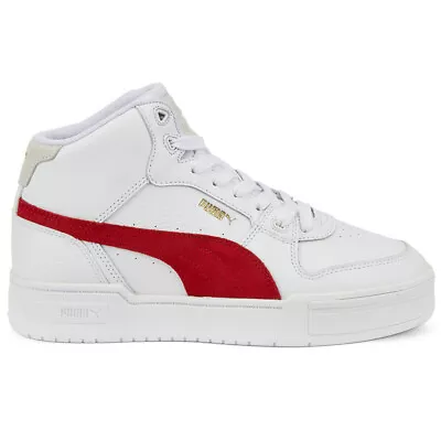 Puma Ca Pro Heritage High Top  Mens White Sneakers Casual Shoes 38748702 • $69.99