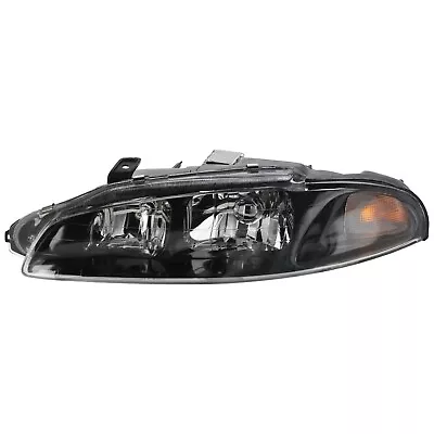 Headlight For 97 98 99 Mitsubishi Eclipse Left Clear Lens With Bulb • $57.13