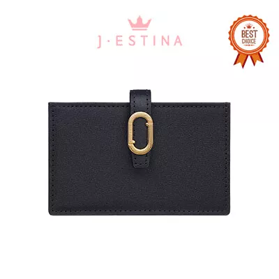 [J.ESTINA] HAZEL Card Wallet BK (JSNCSE3BS301BK010) Korean Brand • $179