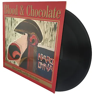 Elvis Costello And The Attractions Vinyl Record Blood And Chocolate LP • $27.95