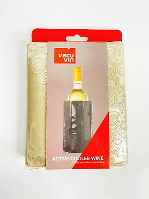 $7.50 • Buy Vacu Vin 38805626 Rapid Ice Active Cooler Wine Bottle Chilling Sleeve, Standard