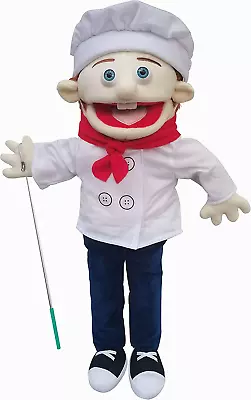 25 Chef Puppet Full Body Ventriloquist Style PuppetHand Puppet Chef Puppet • $46.49