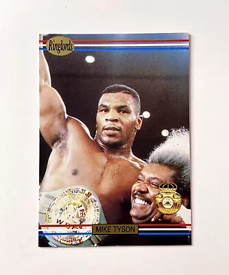 1991 Ringlords Sample Mike Tyson Rare Promo Boxing Card CLEAN • $49.99